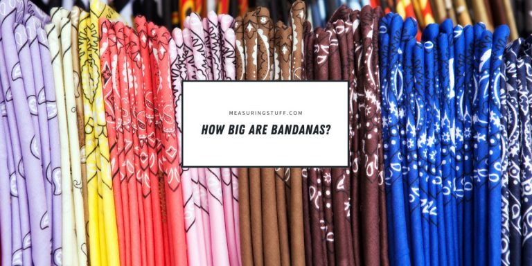 How Big Are Bandanas?