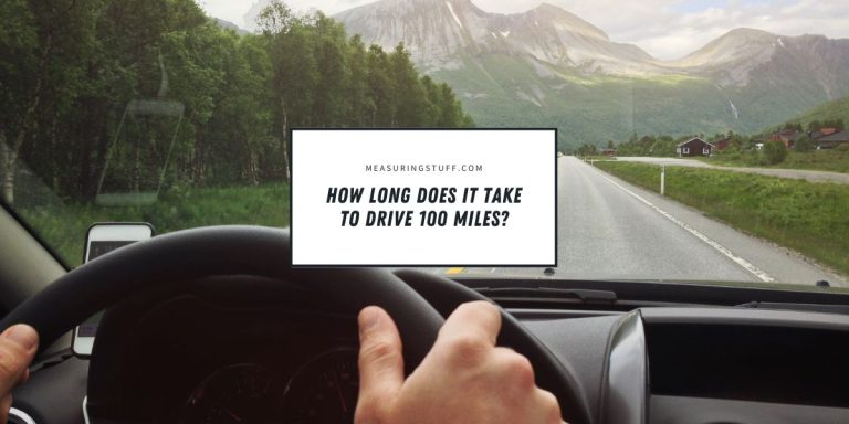 How Long Does It Take To Drive 100 Miles?
