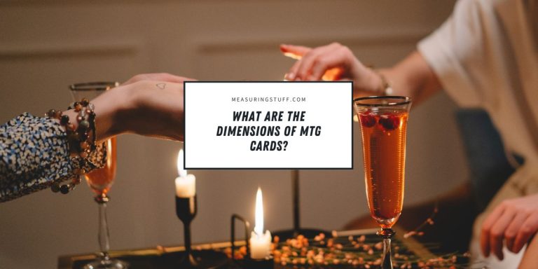 What Are The Dimensions Of MTG Cards?