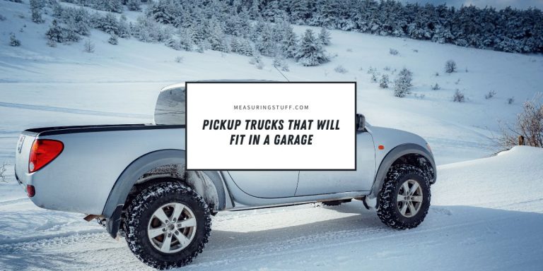 Pickup Trucks That Will Fit In A Garage