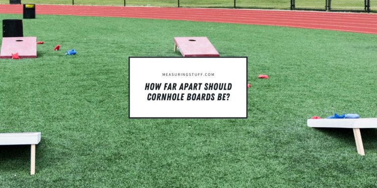 How Far Apart Should Cornhole Boards Be?