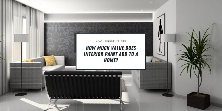 How Much Value Does Interior Paint Add To A Home?