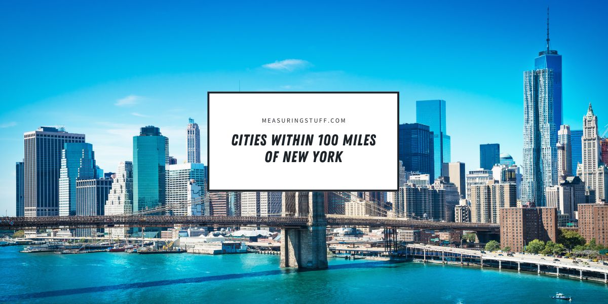 Cities Within 100 Miles Of New York