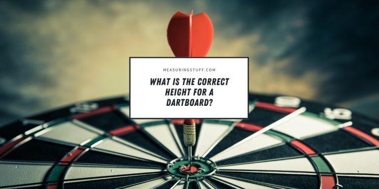 What Is The Correct Height For A Dartboard?