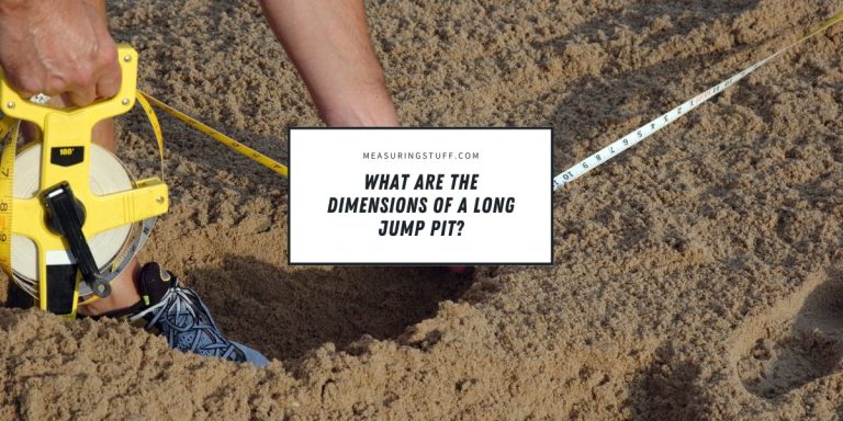 What Are The Dimensions Of A Long Jump Pit?