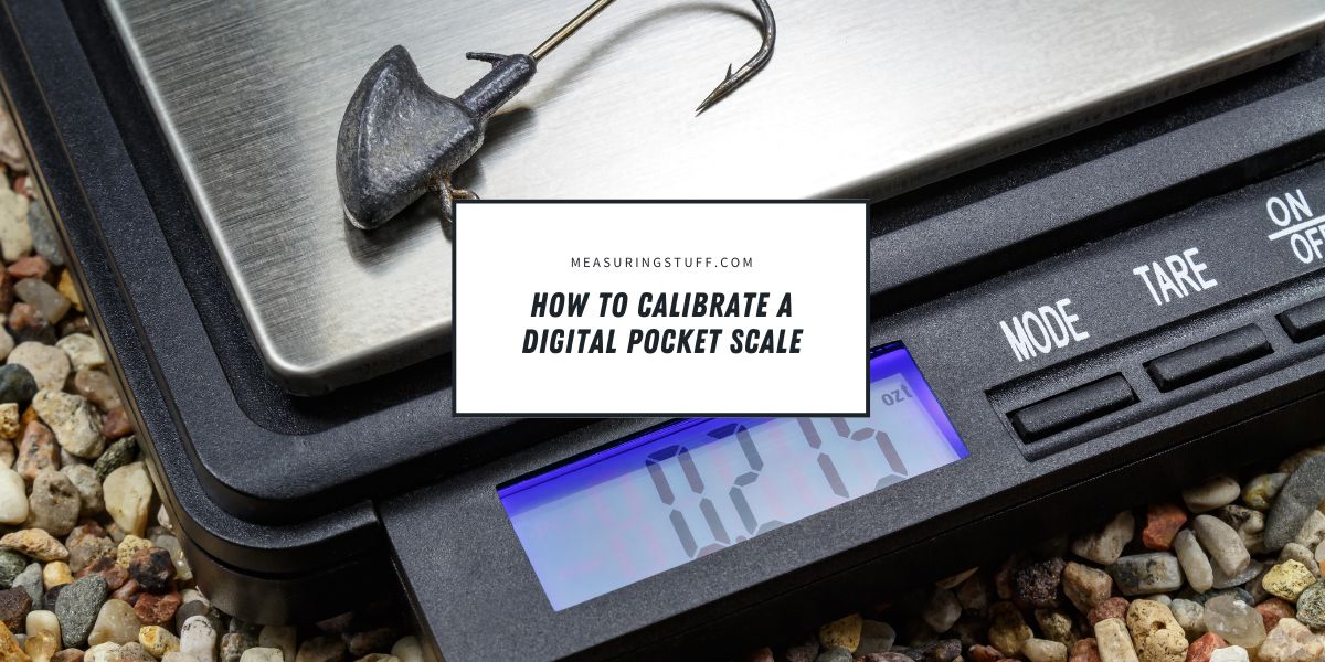How To Calibrate A Digital Pocket Scale