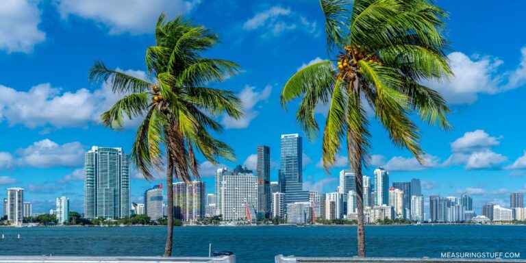 Is Miami Bigger Than Boston? Size Comparison