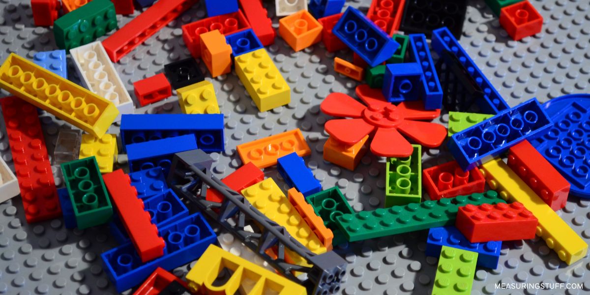 collection of Lego pieces