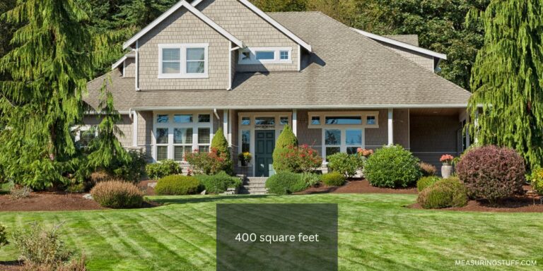 How Big Is 400 Square Feet (With Visual Examples)