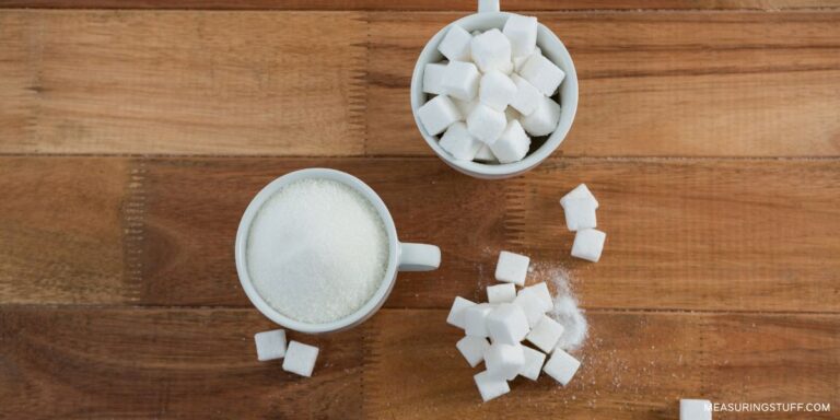 How Much Does 1 Cup Of Sugar Weigh?