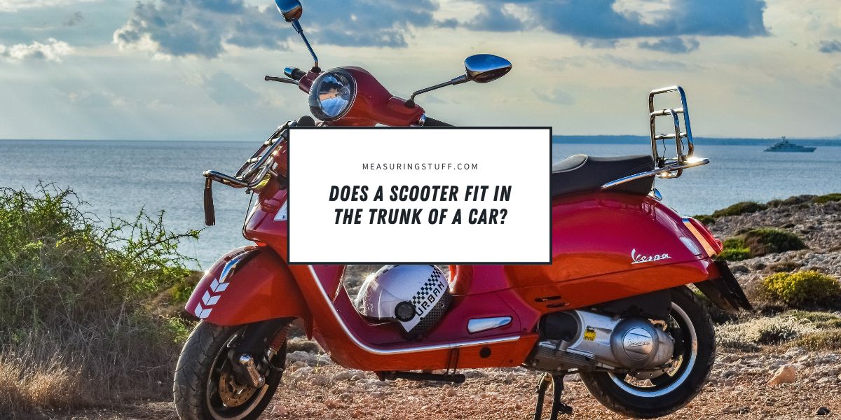 Does A Scooter Fit In The Trunk Of A Car?