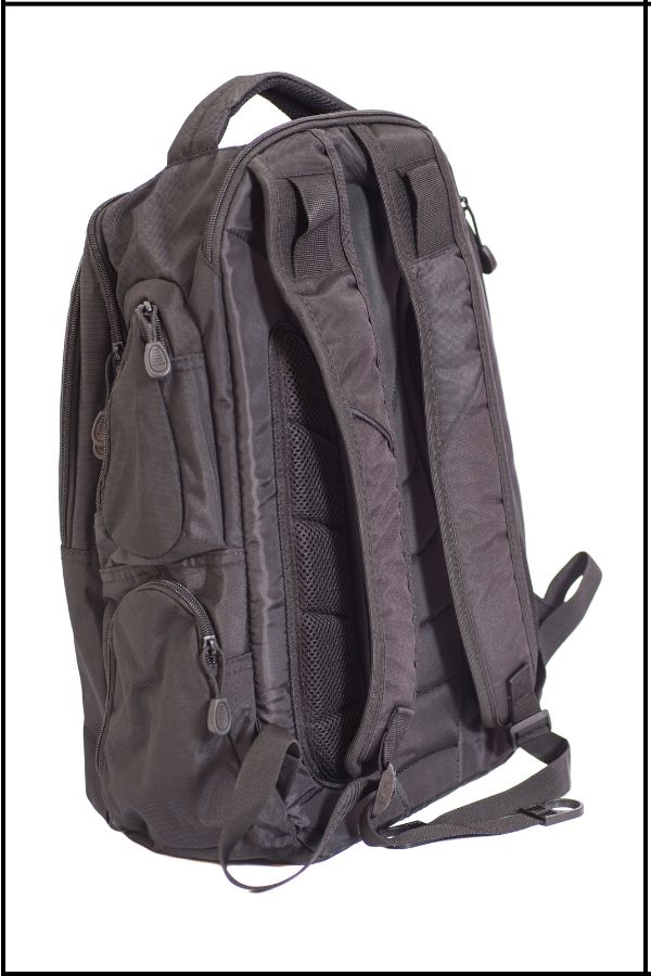backpack with shoulder straps