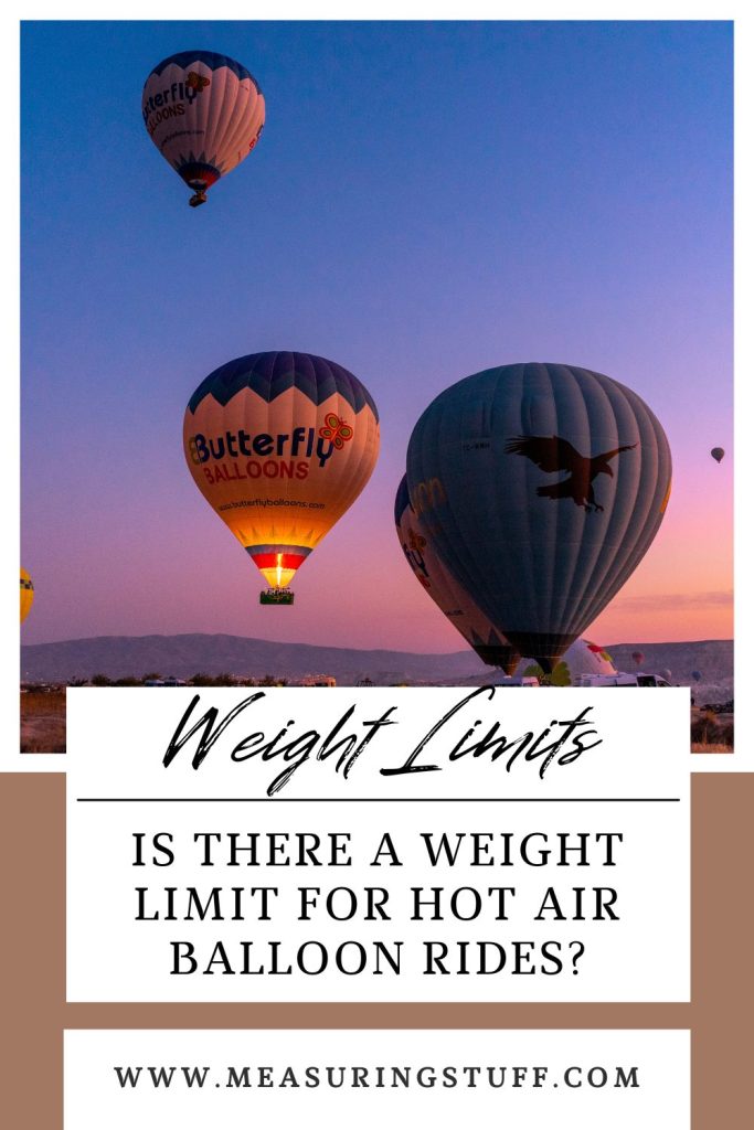 Is There A Weight Limit For Hot Air Balloon Rides?