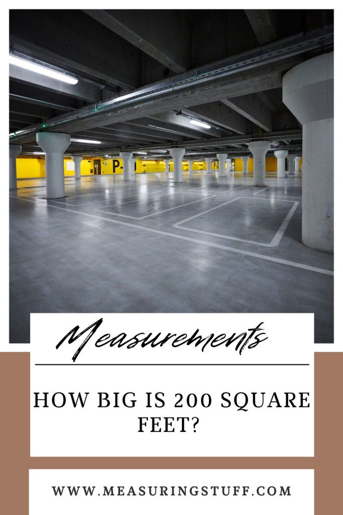 How Big Is 200 Square Feet?