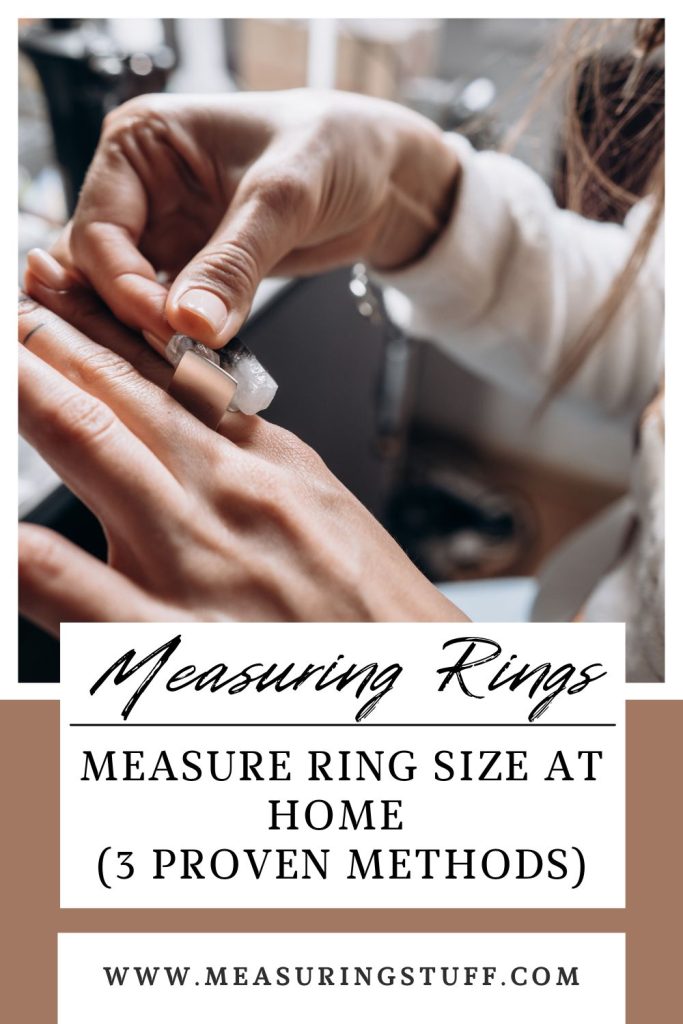 Measure Ring Size At Home (3 Proven Methods)