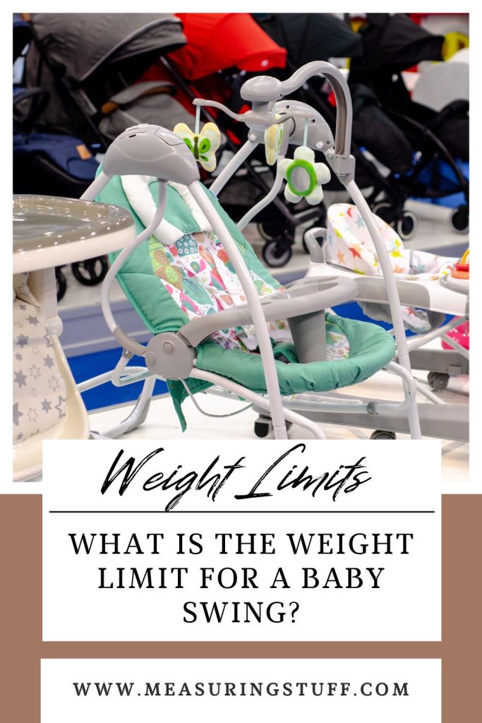 What Is The Weight Limit For A Baby Swing?