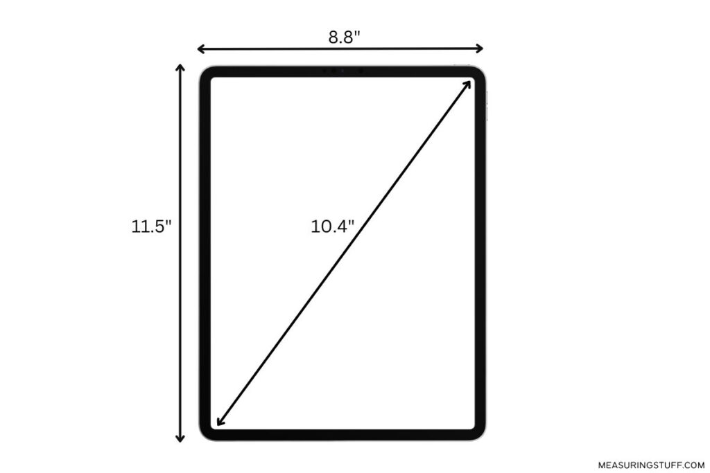 10-inch tablet dimensions