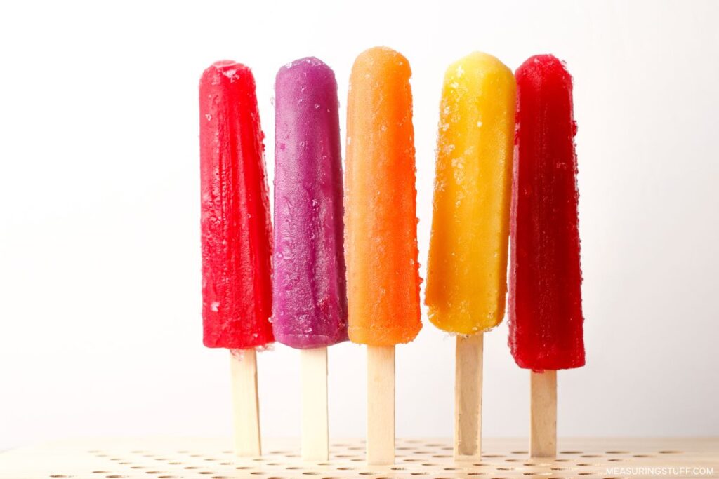 multi colors popsicles