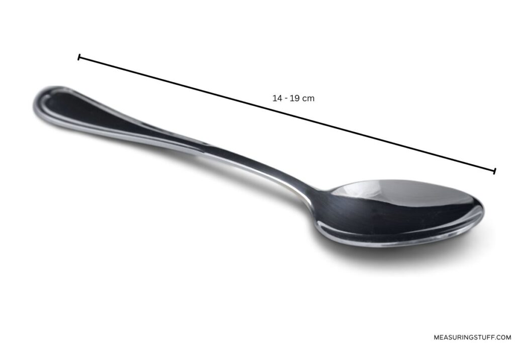 teaspoon on white background