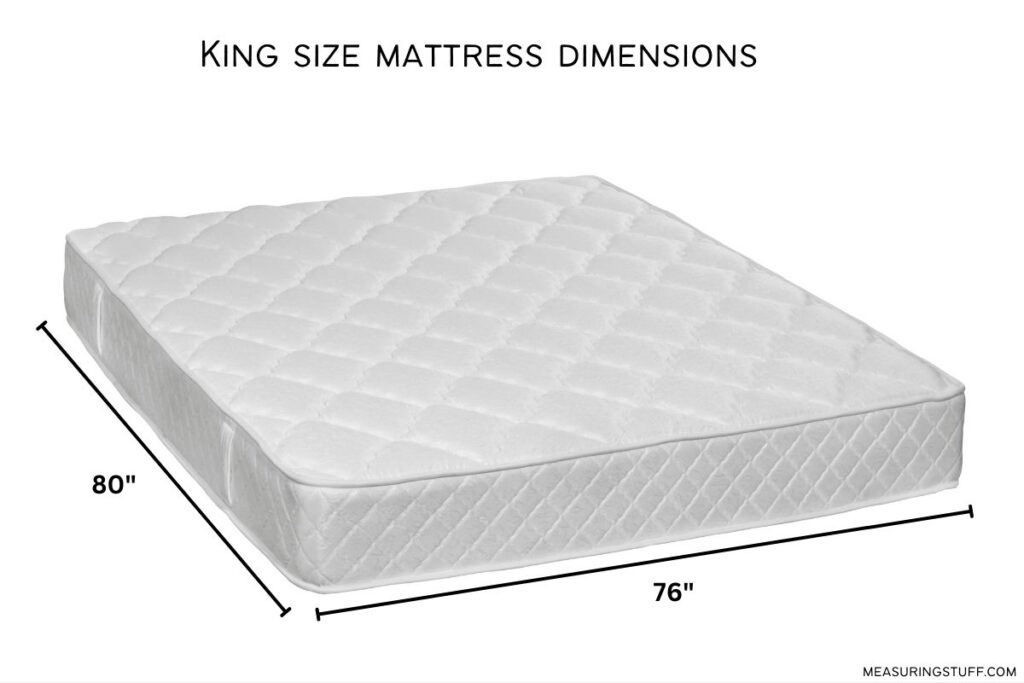 king size mattress dimensions
