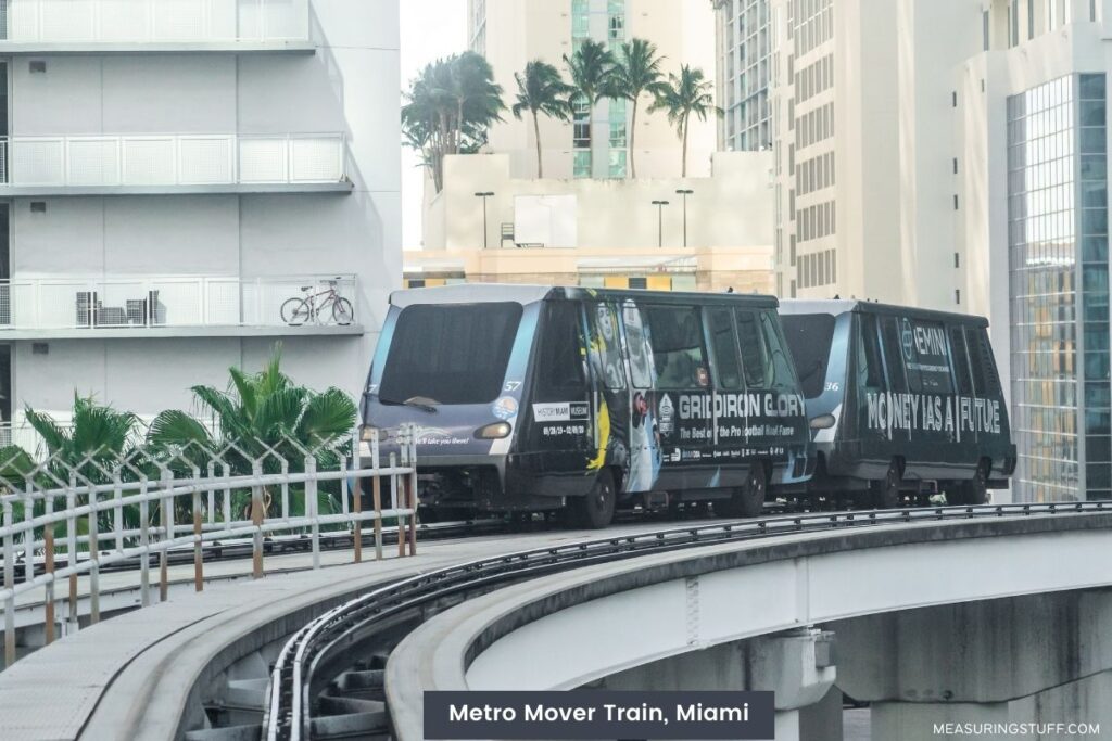 metro mover train, miami