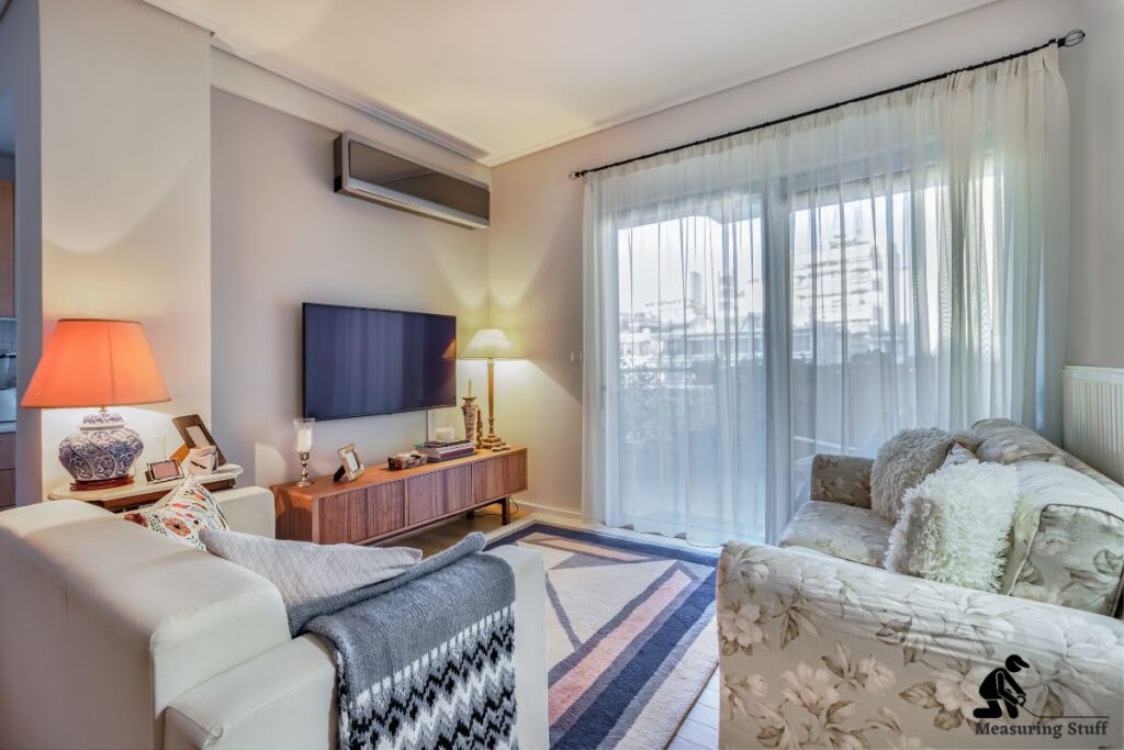 apartment living room furnished