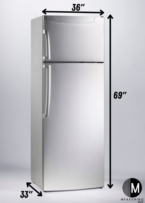 refrigerator dimensions