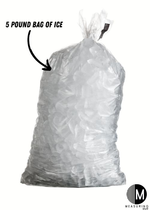 5 pound bag of ice